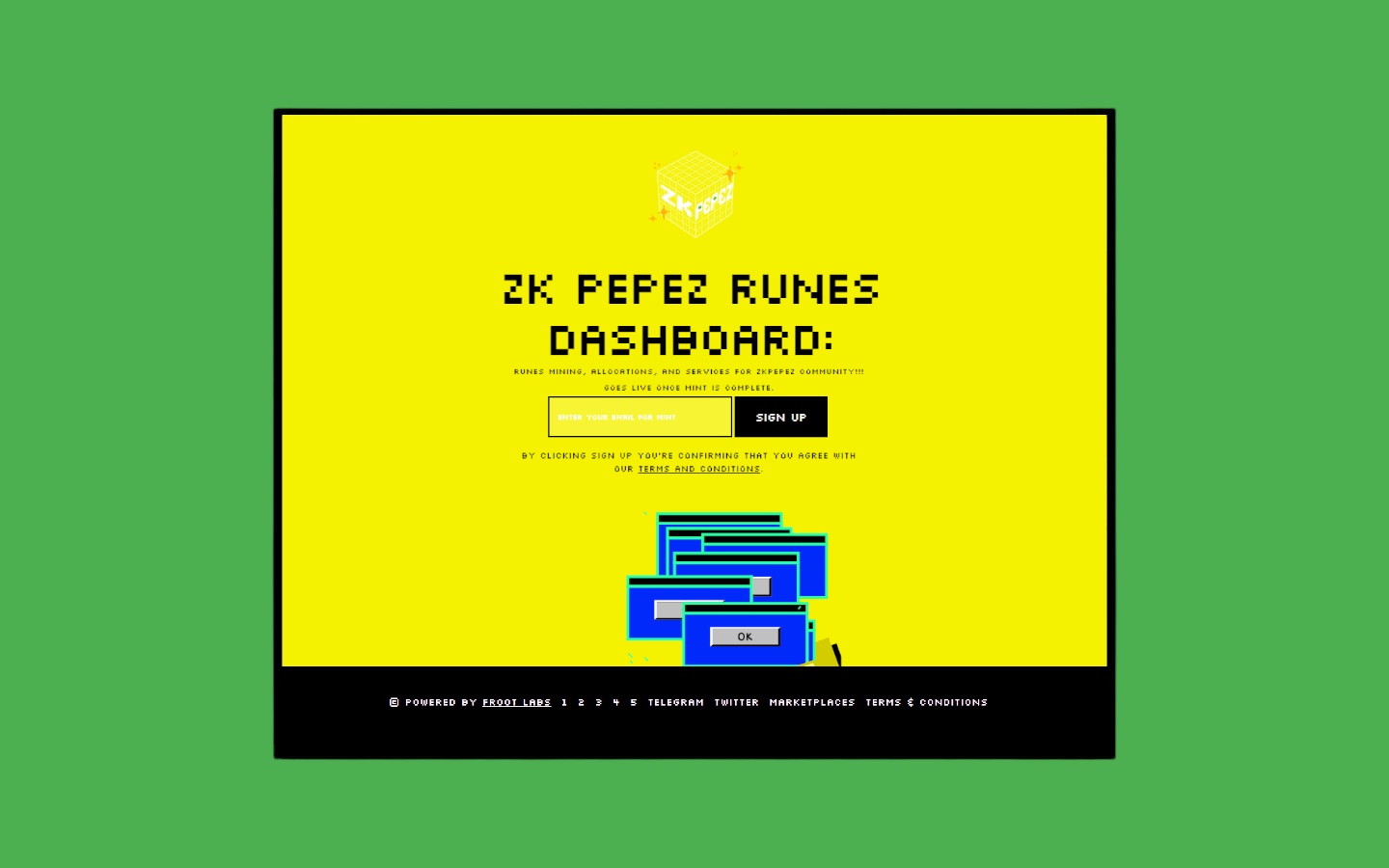 Runes mining, allocations, and services for ZKPepeZ community.